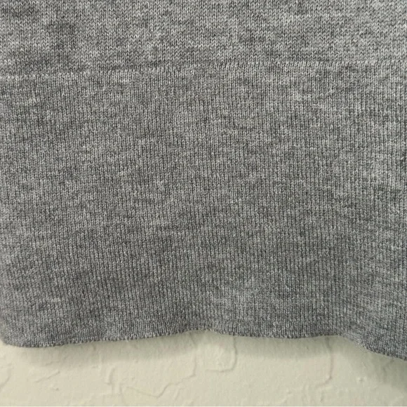 SUNDANCE Afterlight Gray Embroidered Cardigan Merino Wool Cotton Embellished SM - Picture 9 of 16